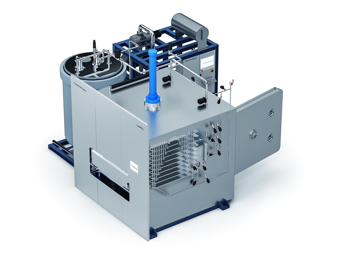 Coolvacuum presents equipment for large-scale productive lyophilization in GMP environments